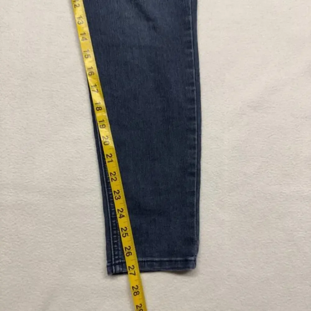 Democracy Jeans Womens‎ Size 6 Blue Skinny Mid Rise Ab Technology Stretch Denim - Picture 4 of 7